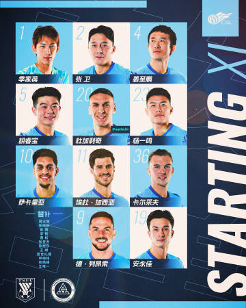 南美洲球会杯_深圳新鹏城客战山东泰山首发阵容出炉南美洲球会杯！