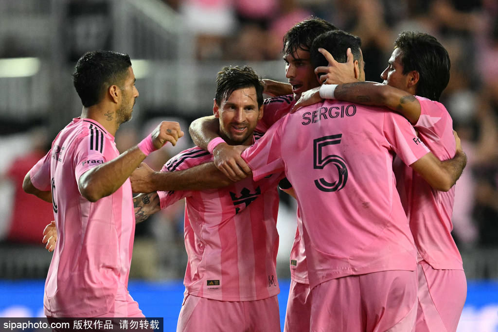 皇冠信用网开号_美职联-梅西双响苏亚雷斯2球 迈阿密国际4-2近5场首胜